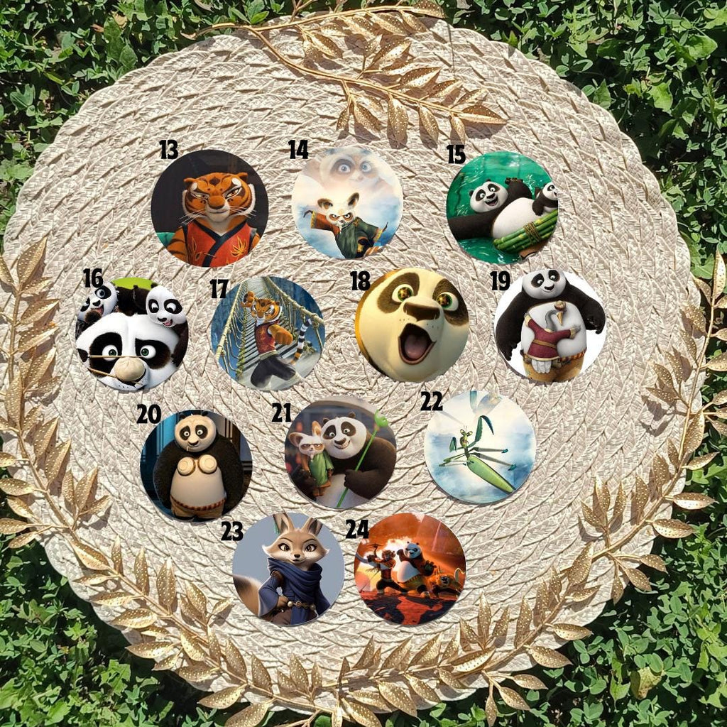 Kung fu panda, Poo, Disney Pack, Shifu, Tai Lung | PINS, KEYCHAIN, MAGNET