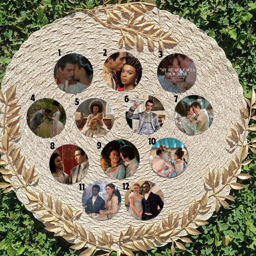 Bridgerton, Anthony, Eloise , Simon Basset, Colin, Kate Sheffield, Daphne | PINS, KEYCHAIN, MAGNET