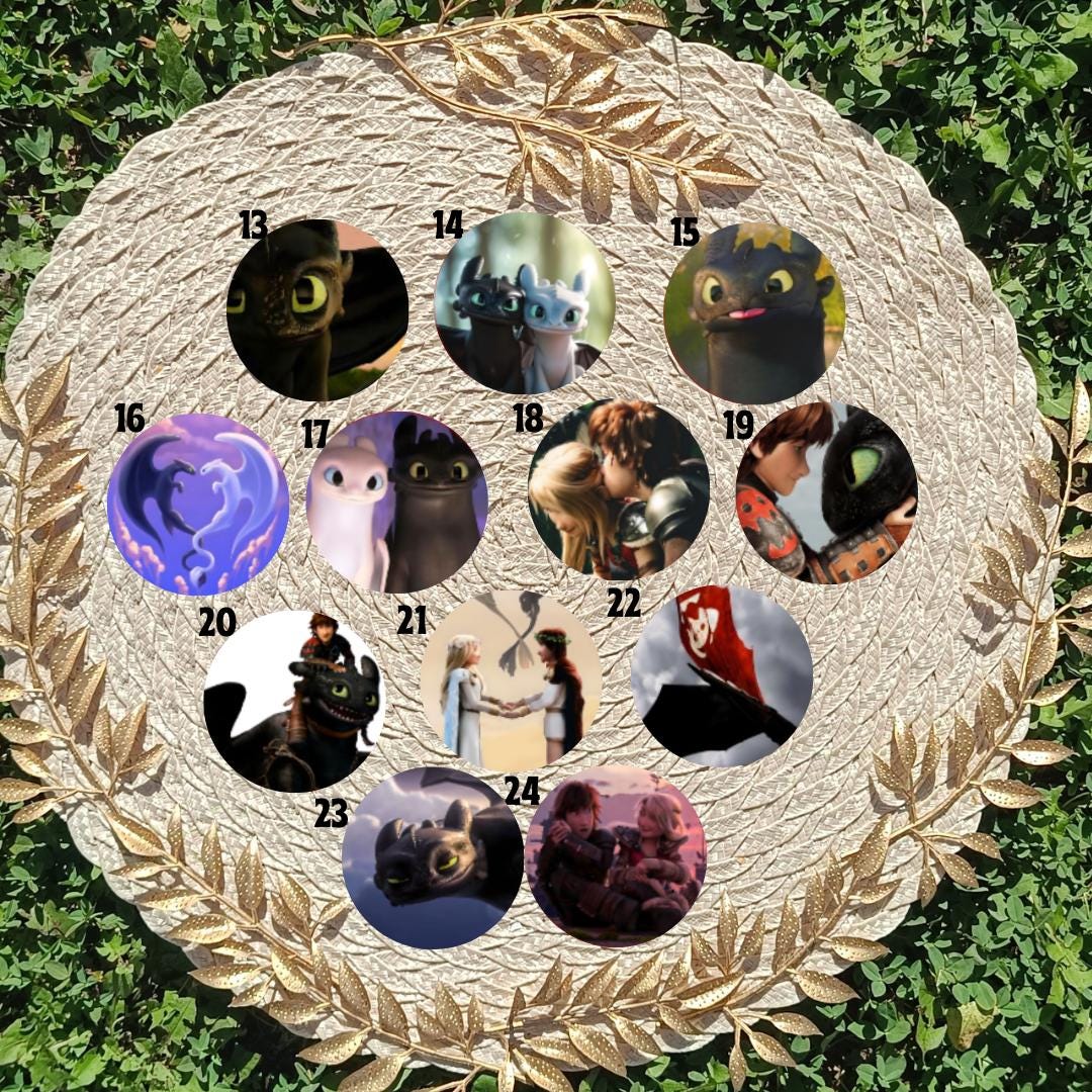 How to Train Your Dragon, Toothless, Hiccup, Astrid, Fishlegs, Ruffnus, Tuffnut, Snotlout, Stoick, Stormfly | PINS, KEYCHAIN, MAGNET