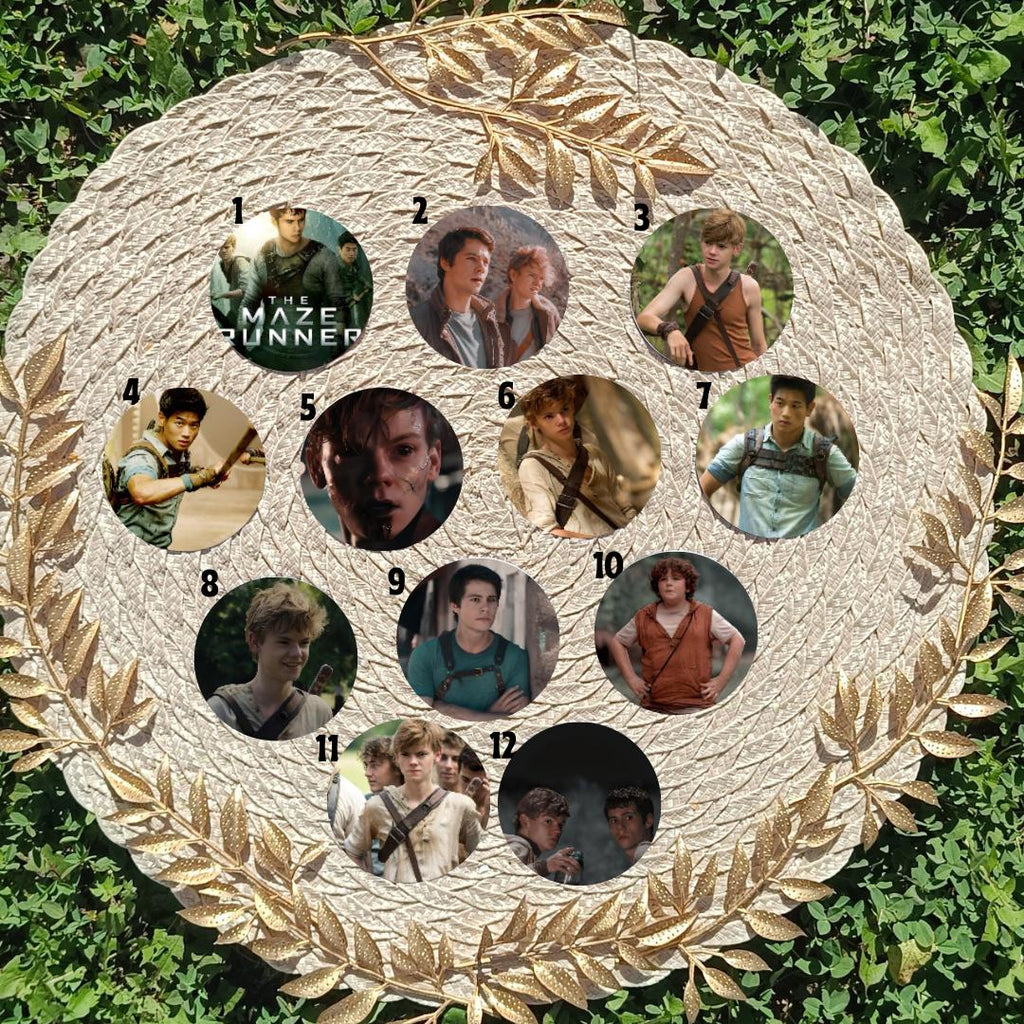 The Maze Runner, Thomas Brodiesangster, The death cure, Newt, Mazerunner, Thomas, Minho, Kihonglee | PINS, KEYCHAIN, MAGNET