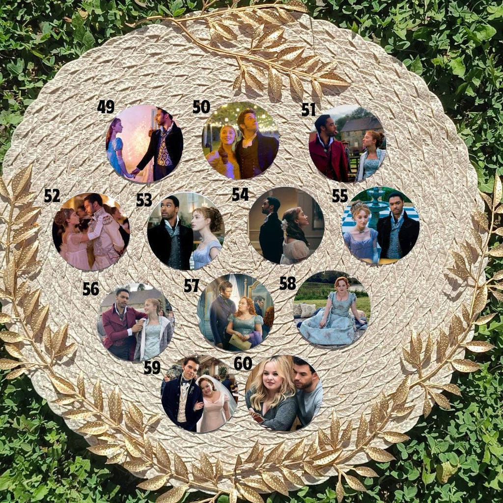 Bridgerton, Anthony, Eloise , Simon Basset, Colin, Kate Sheffield, Daphne | PINS, KEYCHAIN, MAGNET