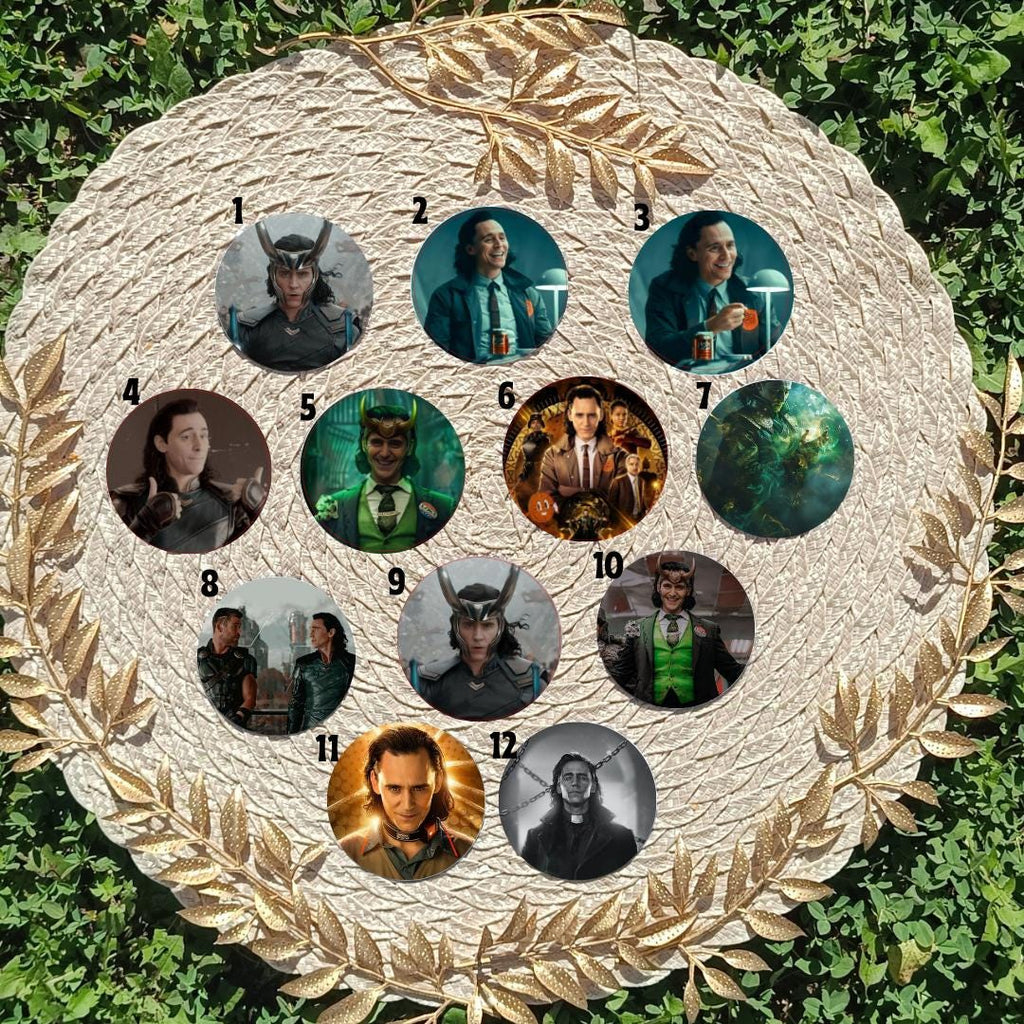 Loki, Marvel | PINS, KEYCHAIN, MAGNET