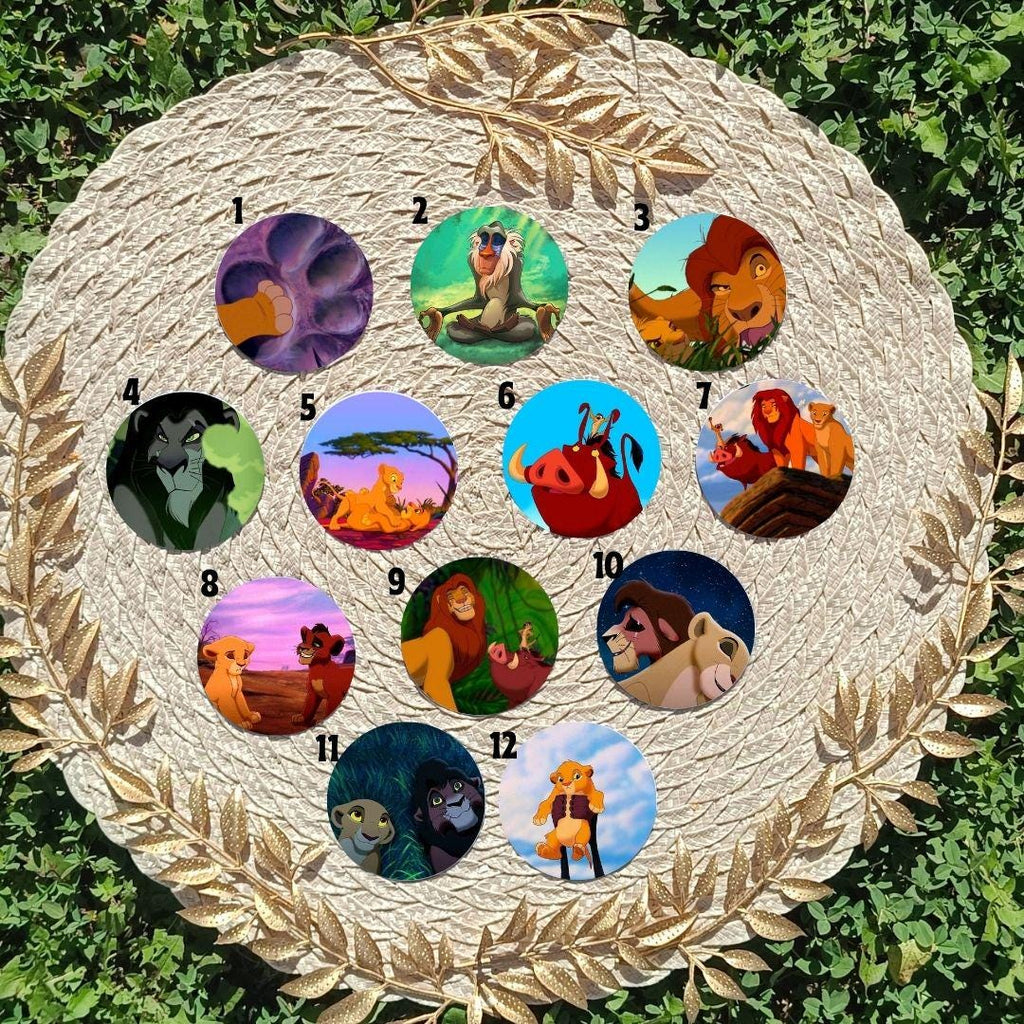 Lion King, Disney Pack, Simba, Nala, Kovu, Timon, Pumpa, Kiara | PINS, KEYCHAIN, MAGNET