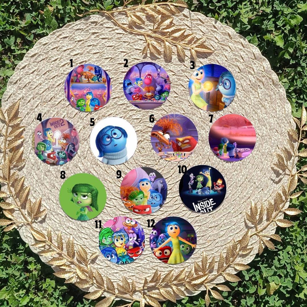 Inside Out Fridge Magnet – inspired by the Pixar movie, a cute emotions magnet