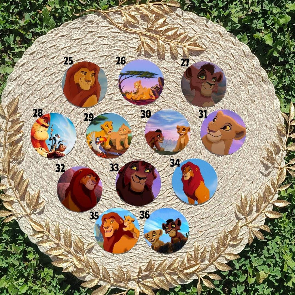 Lion King, Disney Pack, Simba, Nala, Kovu, Timon, Pumpa, Kiara | PINS, KEYCHAIN, MAGNET