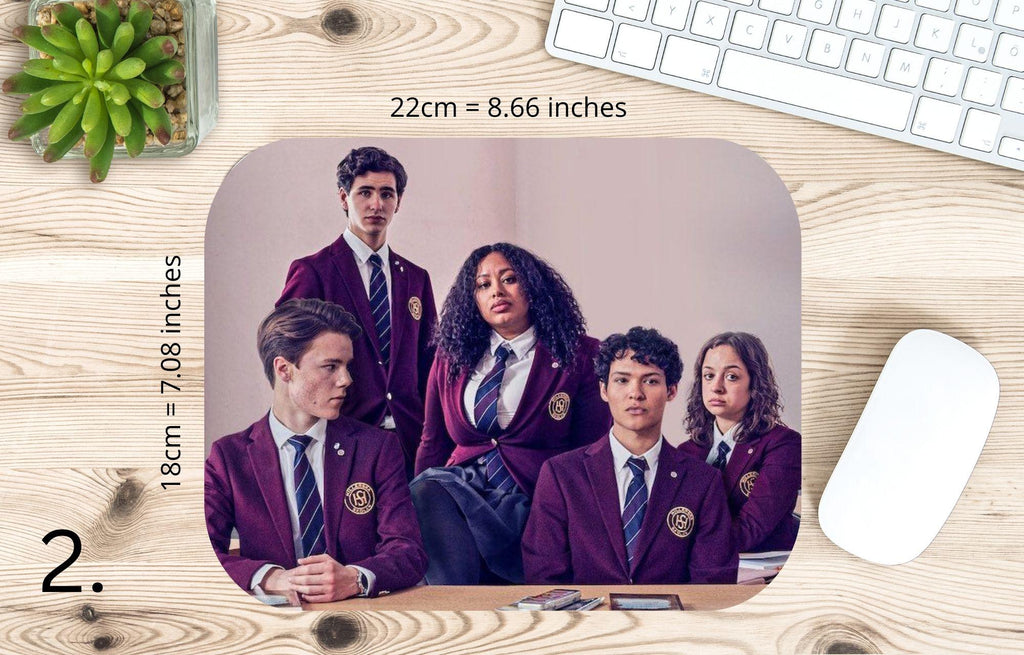 Young Royals, Wilhelm, Simon, August, Sara, Felicie, Hillerska |  MAUSEPAD, Gaming Mouse Pad