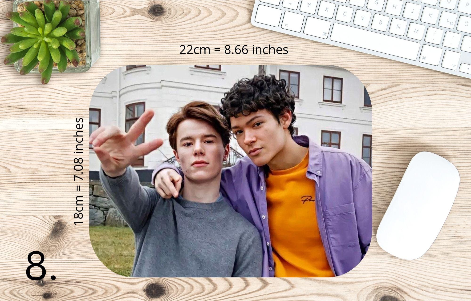 Young Royals, Wilhelm, Simon, August, Sara, Felicie, Hillerska |  MAUSEPAD, Gaming Mouse Pad