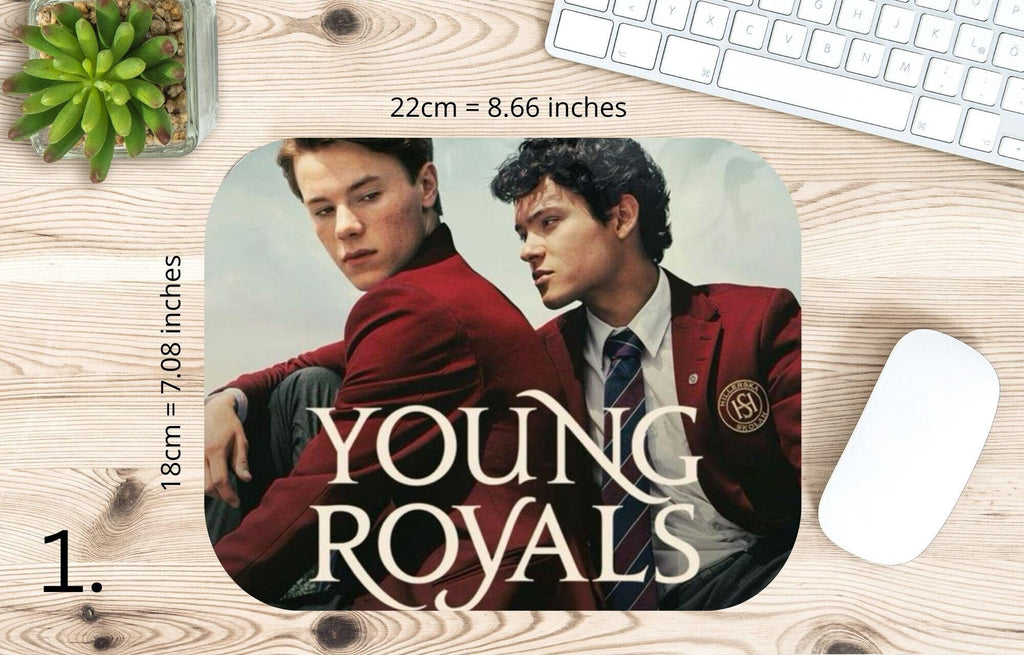Young Royals, Wilhelm, Simon, August, Sara, Felicie, Hillerska |  MAUSEPAD, Gaming Mouse Pad