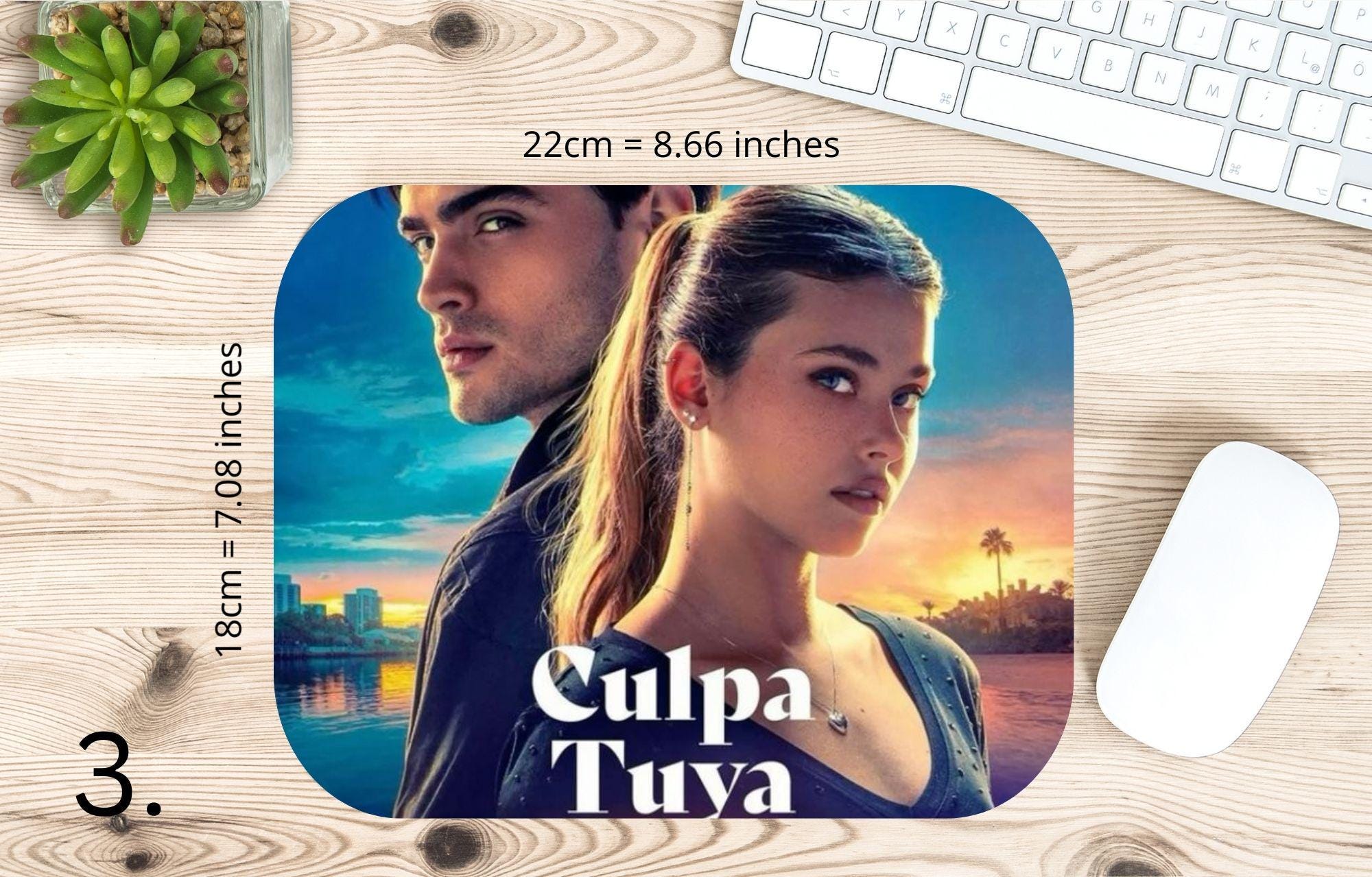 Culpa Mia, Culpa Tuya, Noah, Nick |  MAUSEPAD, Gaming Mouse Pad