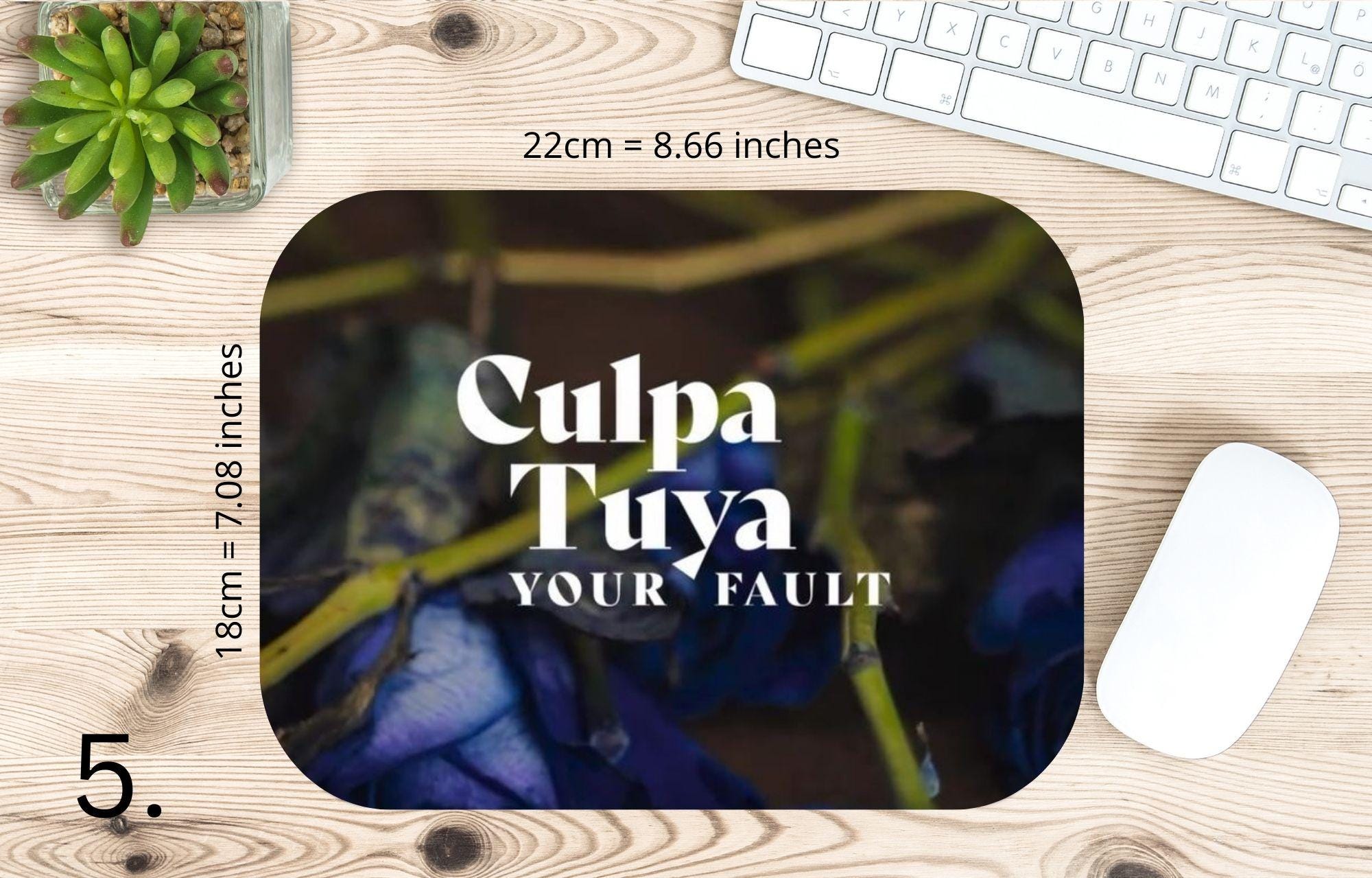 Culpa Mia, Culpa Tuya, Noah, Nick |  MAUSEPAD, Gaming Mouse Pad