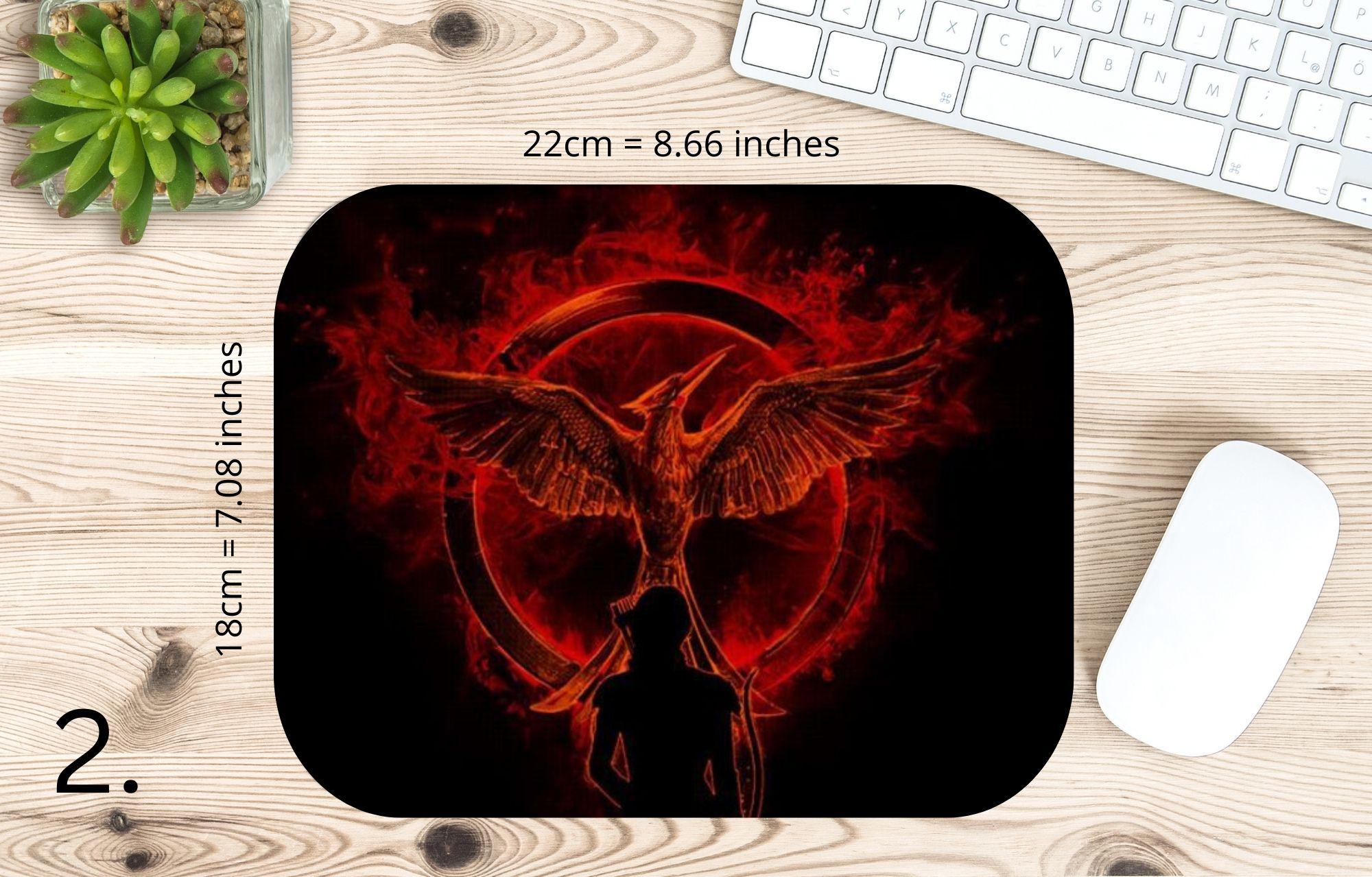 The Hunger Games, Katniss Everdeen, Peeta Mellark, Gale Hawthorne, Haymitch, Effie, movie |  MAUSEPAD, Gaming Mouse Pad