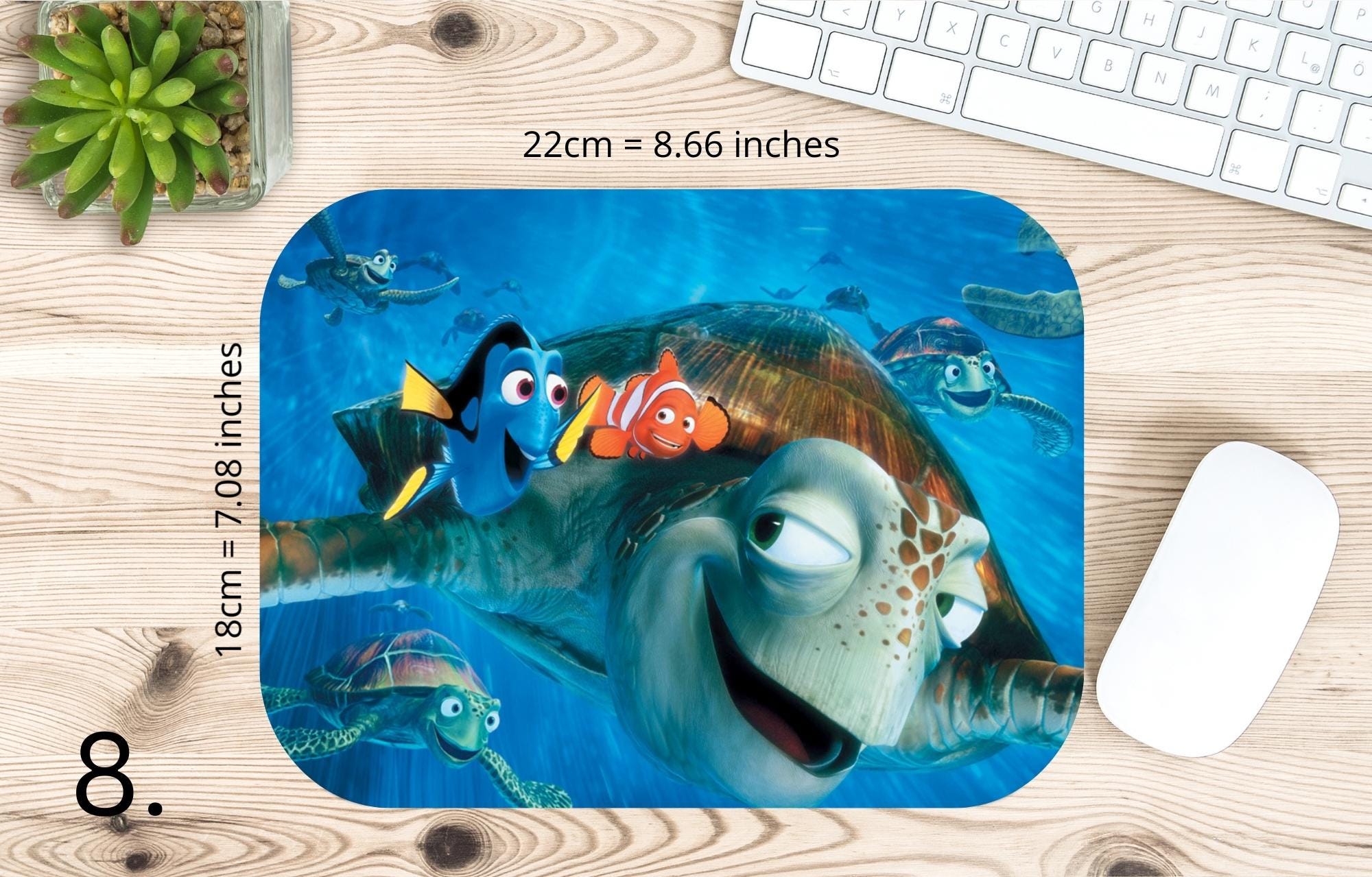 Finding Nemo Sticker,  Nemo, Dory, Movie Disney, Animation, Disney Stickers |  MAUSEPAD, Gaming Mouse Pad