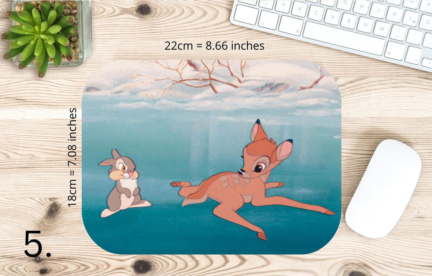 Bambi Mouse Pad / Bambi - Classic Disney Animation