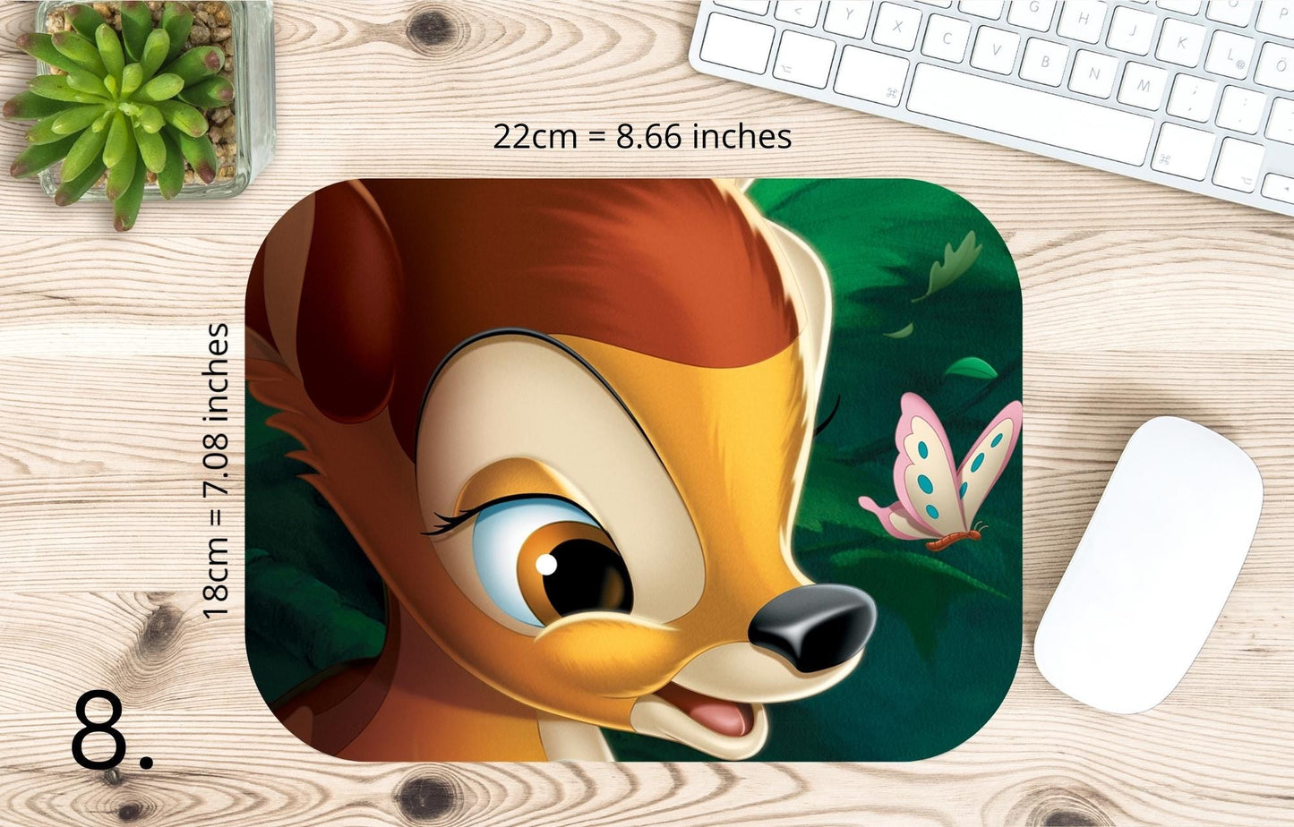 Bambi Mouse Pad / Bambi - Classic Disney Animation