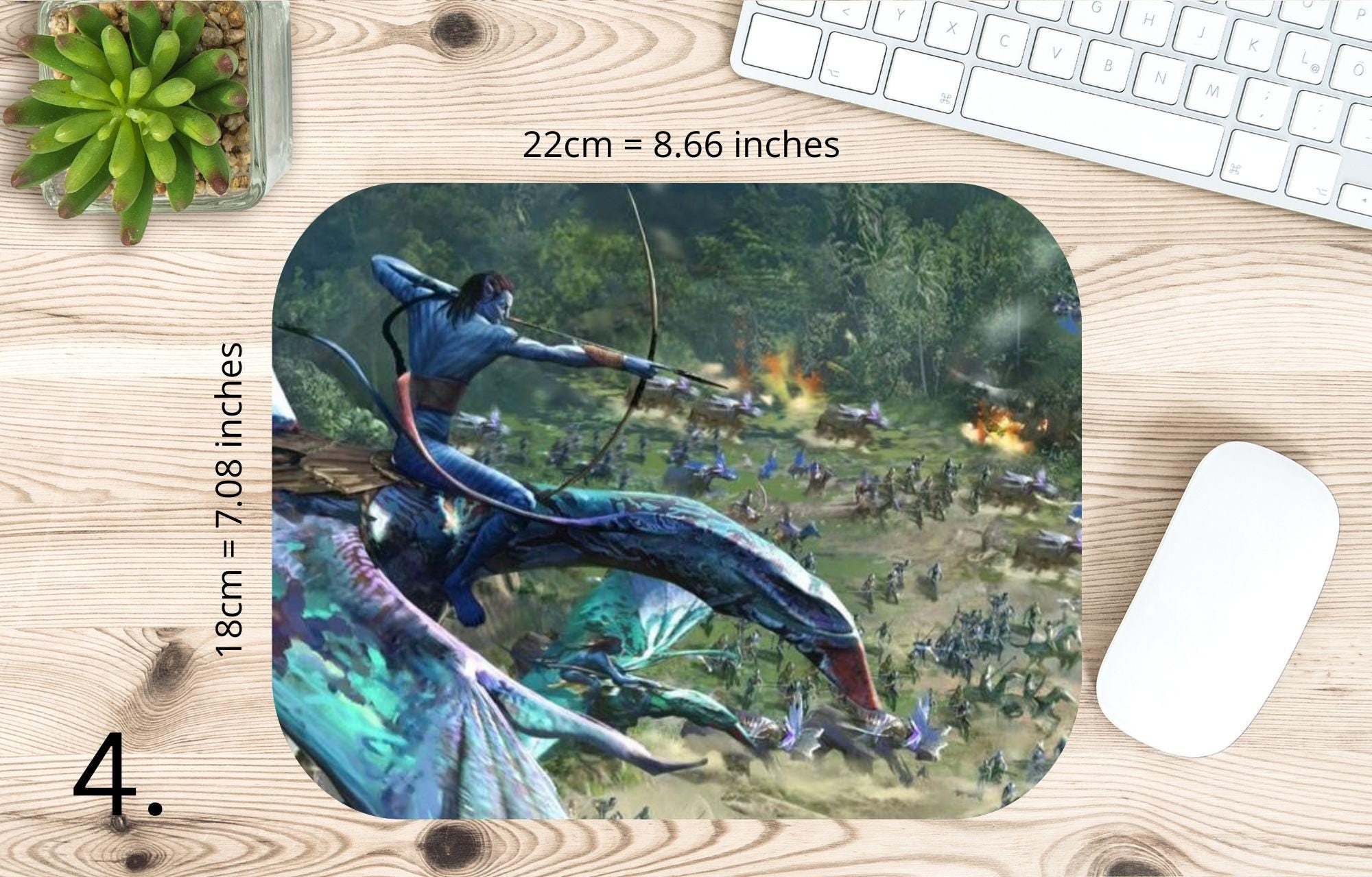 Avatar, Pandora, Neytiri, Kiri, Jake Sully |  MAUSEPAD, Gaming Mouse Pad