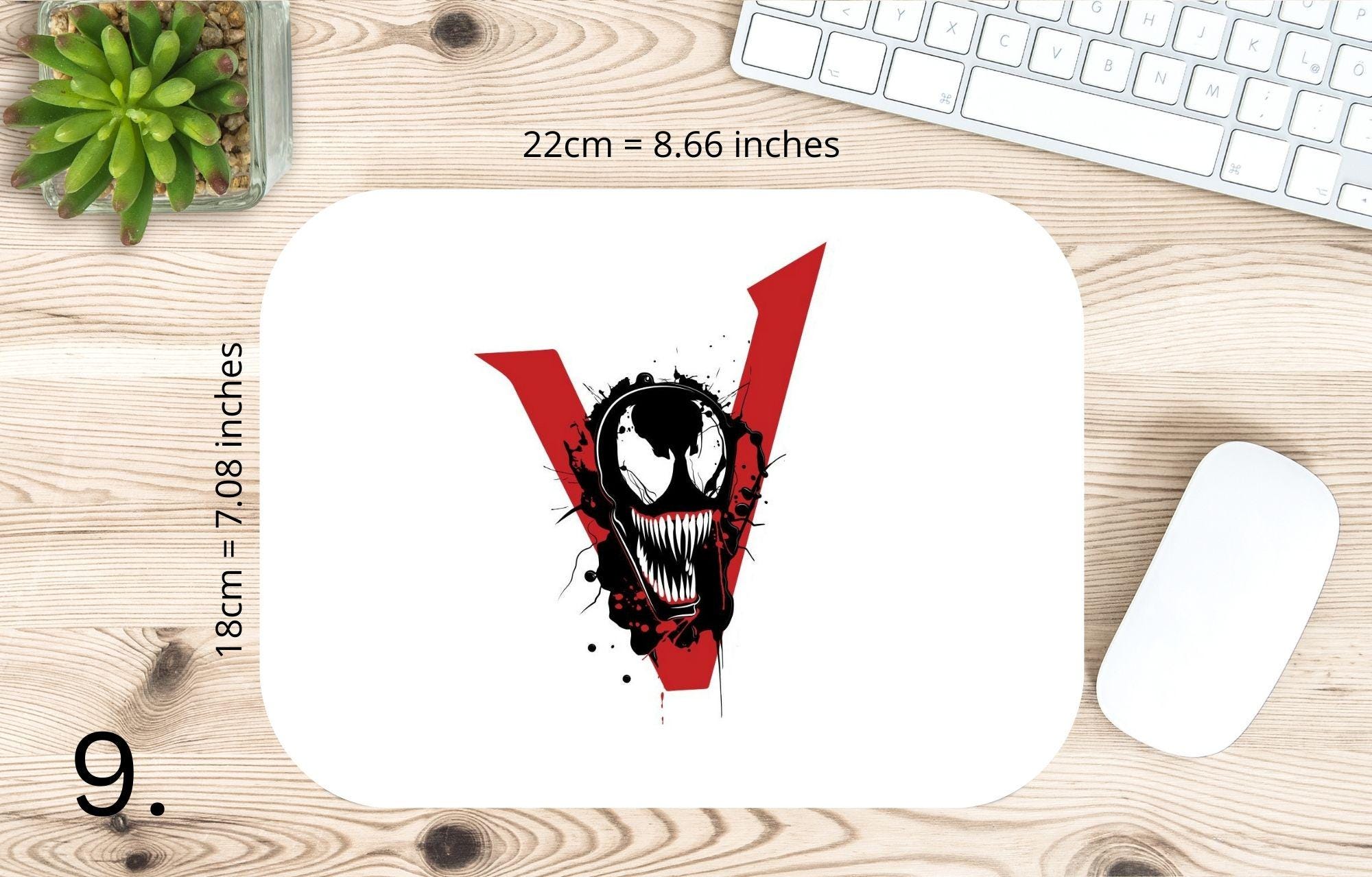Venom, Venom and Eddie Brock, Marvel |  MAUSEPAD, Gaming Mouse Pad
