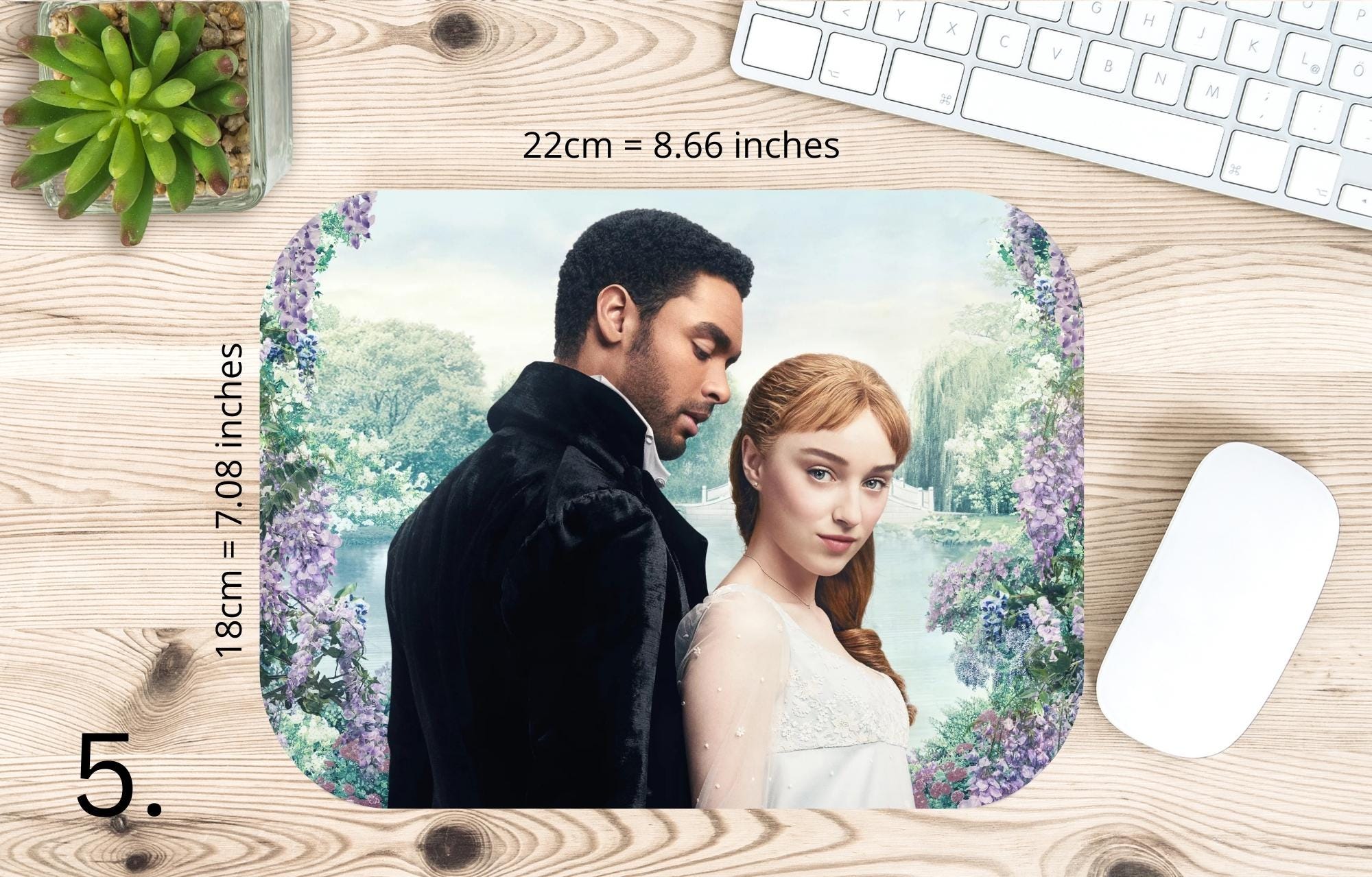 Bridgerton, Anthony, Eloise , Simon Basset, Colin, Kate Sharma , Daphne, Penelope, Season 3, Season 2, Season 1 |  MAUSEPAD