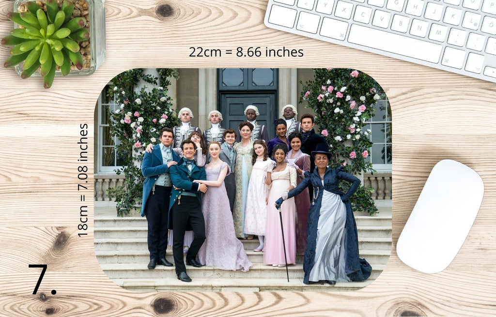 Bridgerton, Anthony, Eloise , Simon Basset, Colin, Kate Sharma , Daphne, Penelope, Season 3, Season 2, Season 1 |  MAUSEPAD