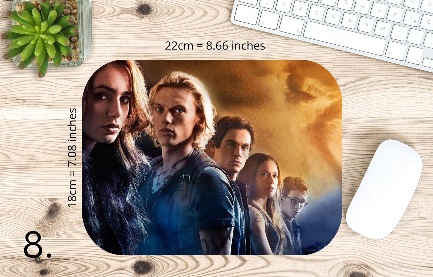 Podkładka pod mysz Nocni łowcy / Shadowhunters – Clary i Jace