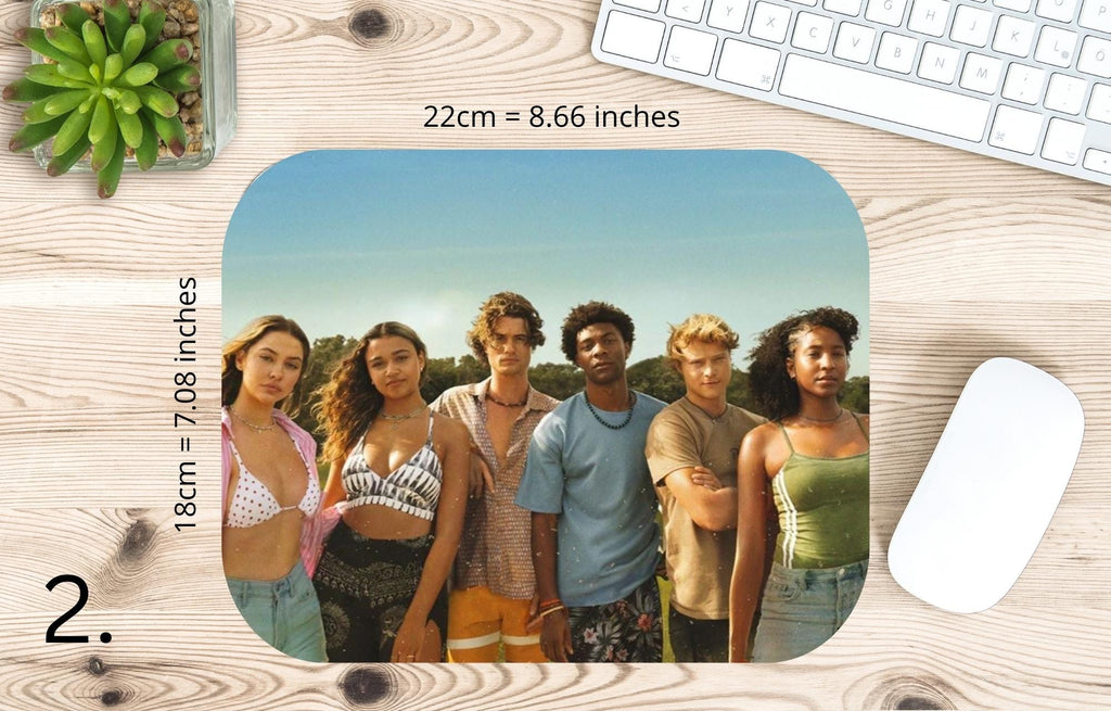 Outer banks, Sarah Cameron,John B, Kiara , JJ, Pope, OBX |  MAUSEPAD, Gaming Mouse Pad