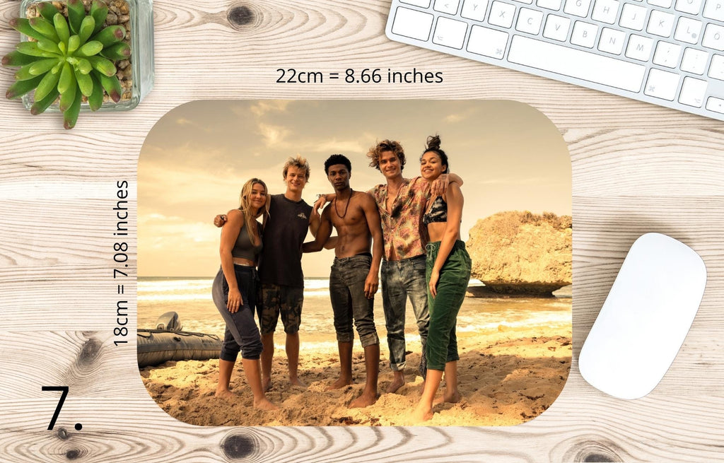 Outer banks, Sarah Cameron,John B, Kiara , JJ, Pope, OBX |  MAUSEPAD, Gaming Mouse Pad