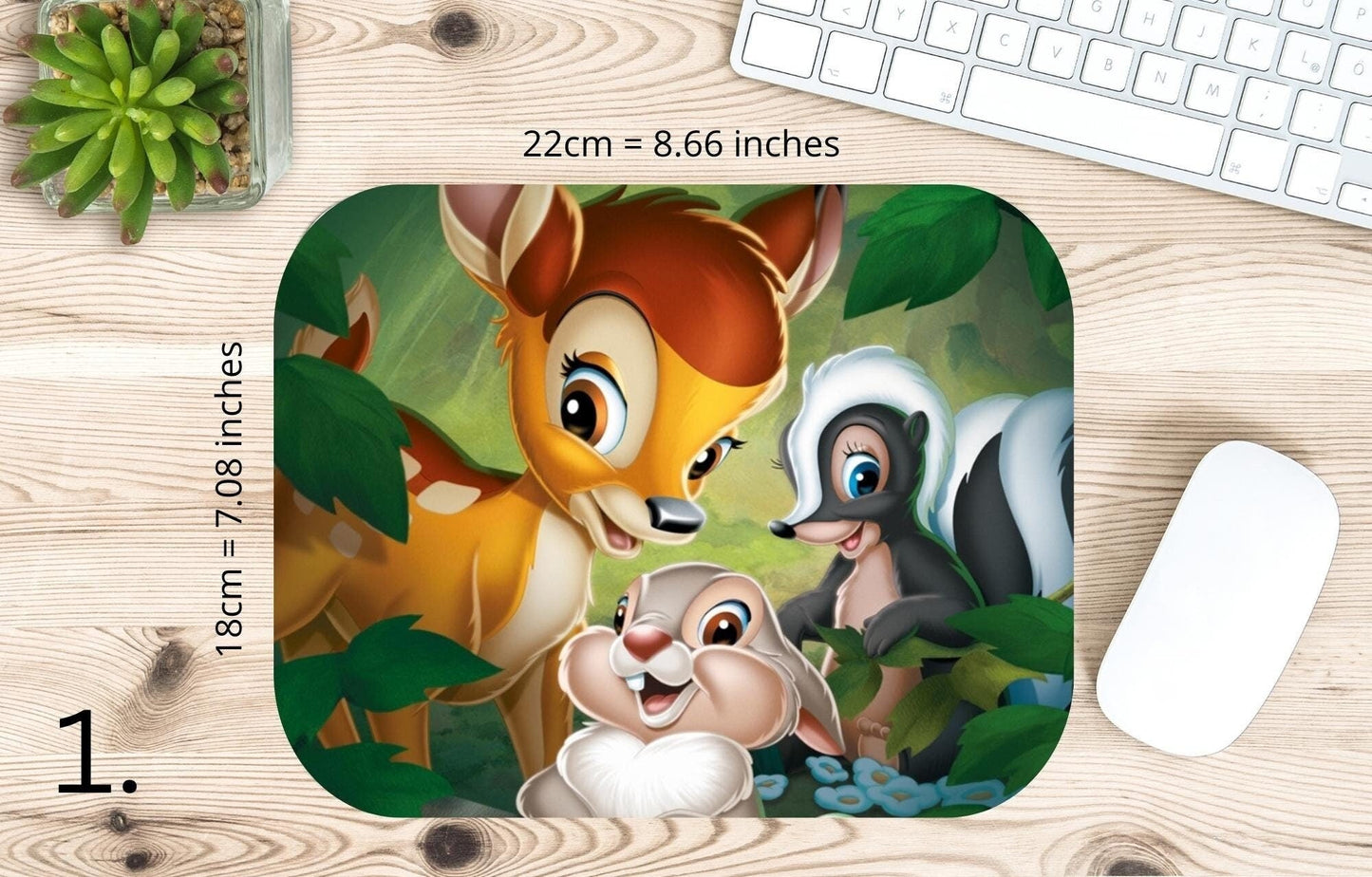 Bambi Mouse Pad / Bambi - Classic Disney Animation