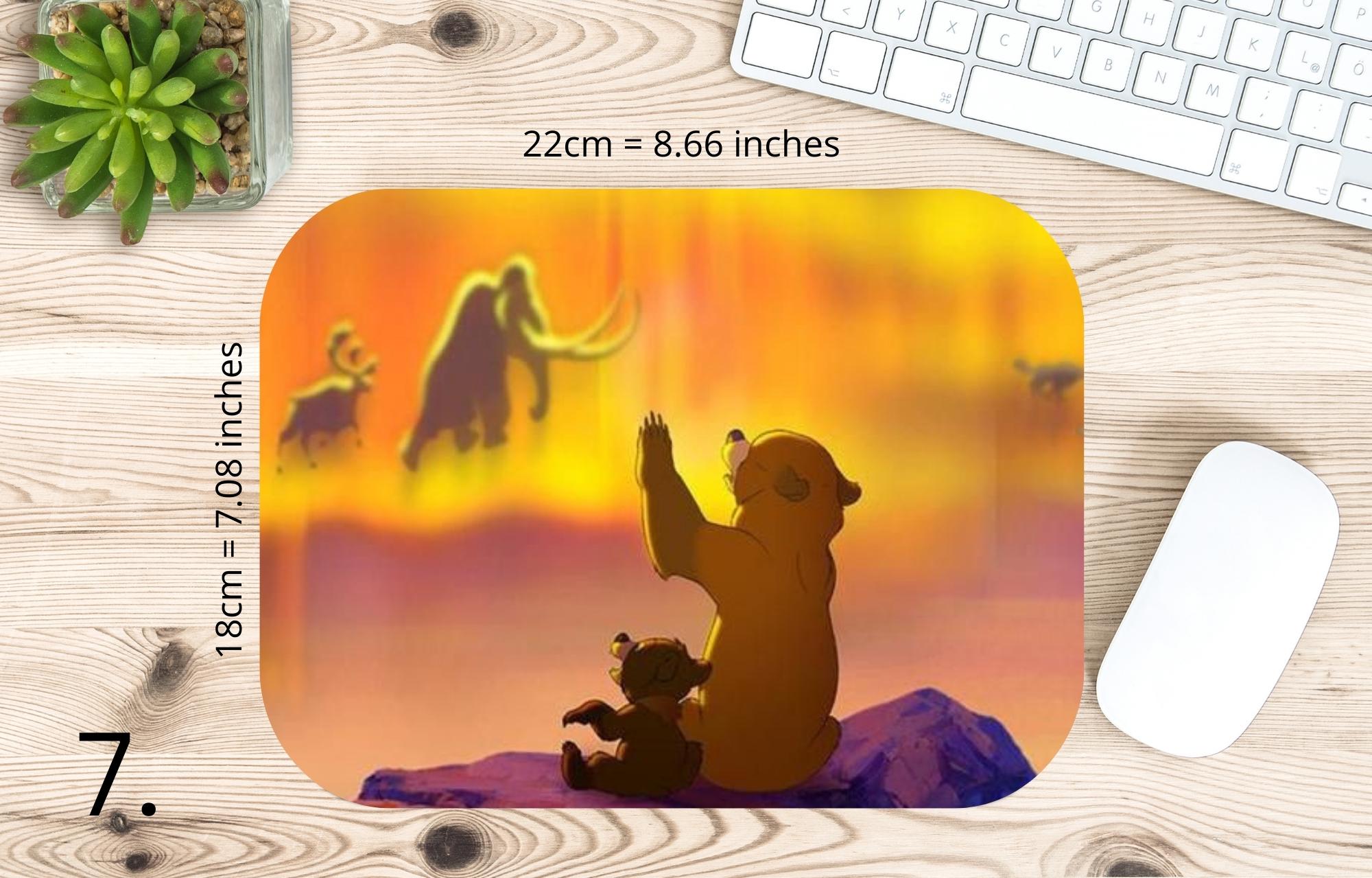 Brother Bear, Disney Pack, Koda, Kenai, Denahi, Sitka |  MAUSEPAD, Gaming Mouse Pad