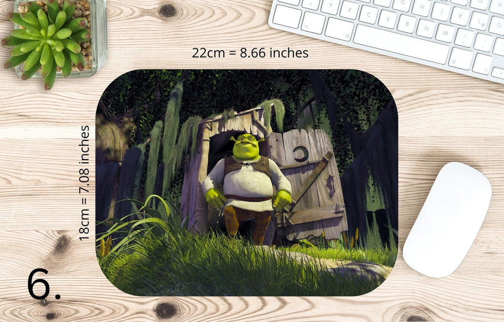 Shrek, Fiona, Donkey, Disney Pack |  MAUSEPAD, Gaming Mouse Pad