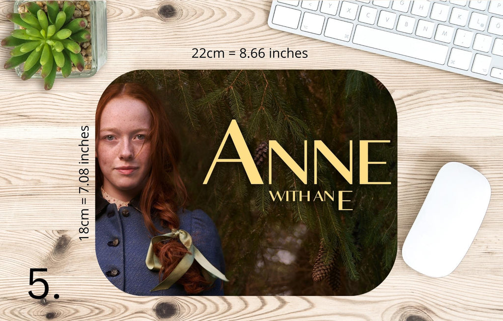 Anne with an "e", Anne Shirley, Diana Barry, Gilbert Blythe, Anna and Gilbert  |  MAUSEPAD, Gaming Mouse Pad