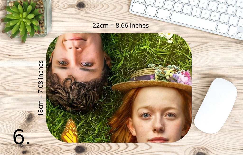 Anne with an "e", Anne Shirley, Diana Barry, Gilbert Blythe, Anna and Gilbert  |  MAUSEPAD, Gaming Mouse Pad