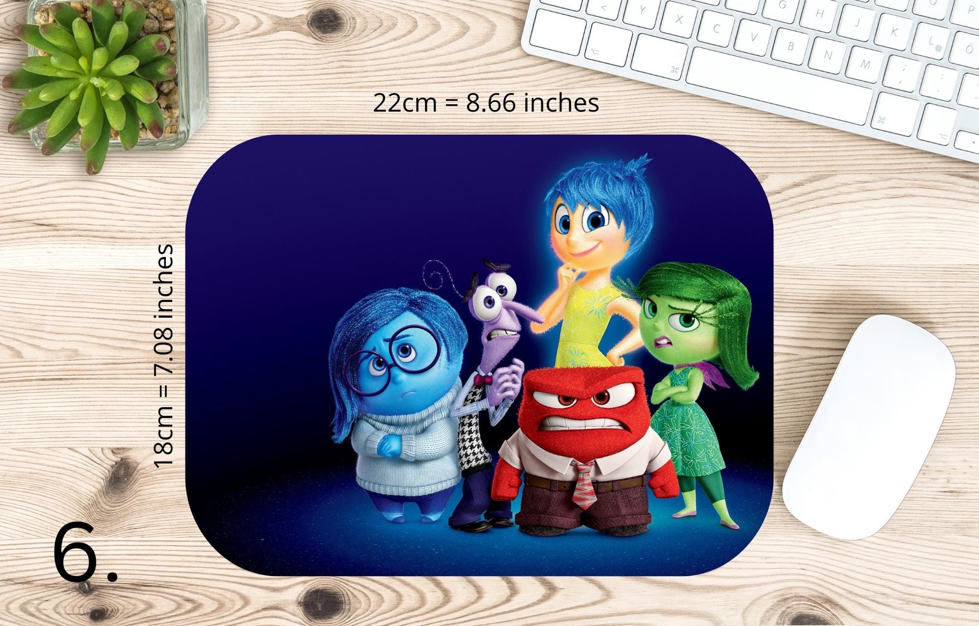 Inside Out, Disney Pack |  MAUSEPAD, Gaming Mouse Pad