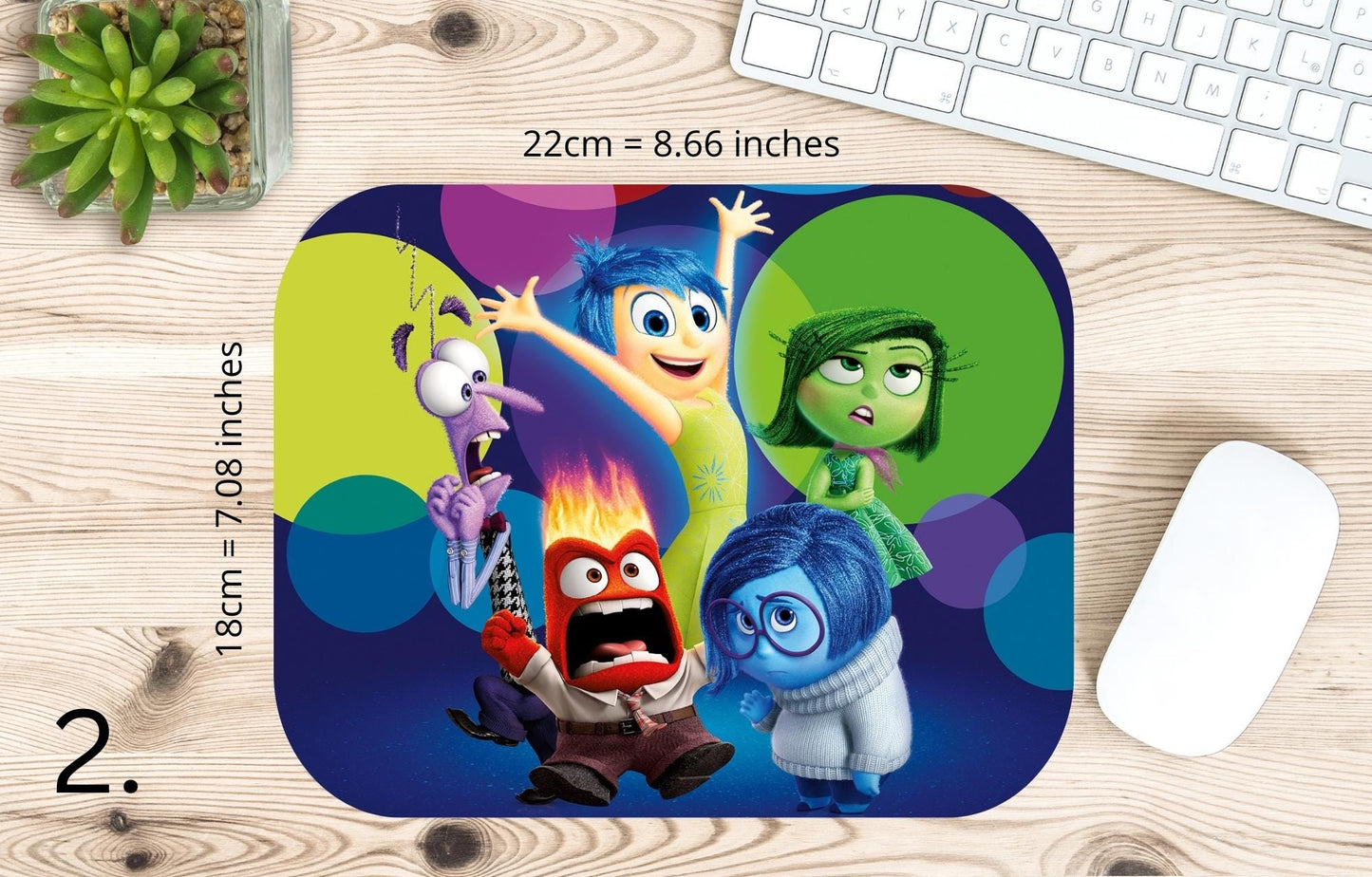 Mousepad Inside Out – Joy, Sadness, Emotions