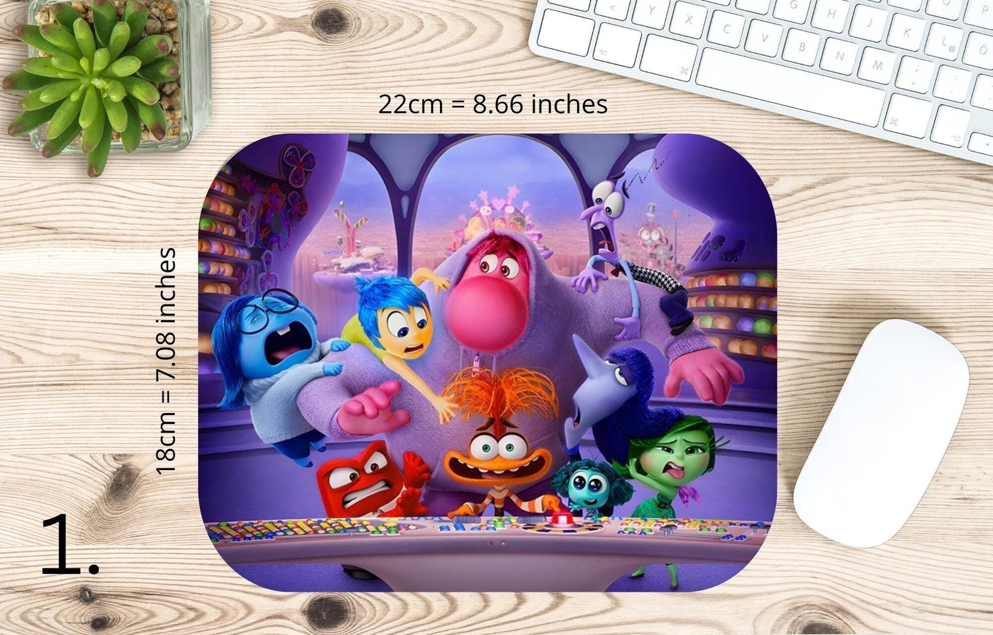 Podkładka pod mysz W głowie się nie mieści / Inside Out – Joy, Sadness, emocje