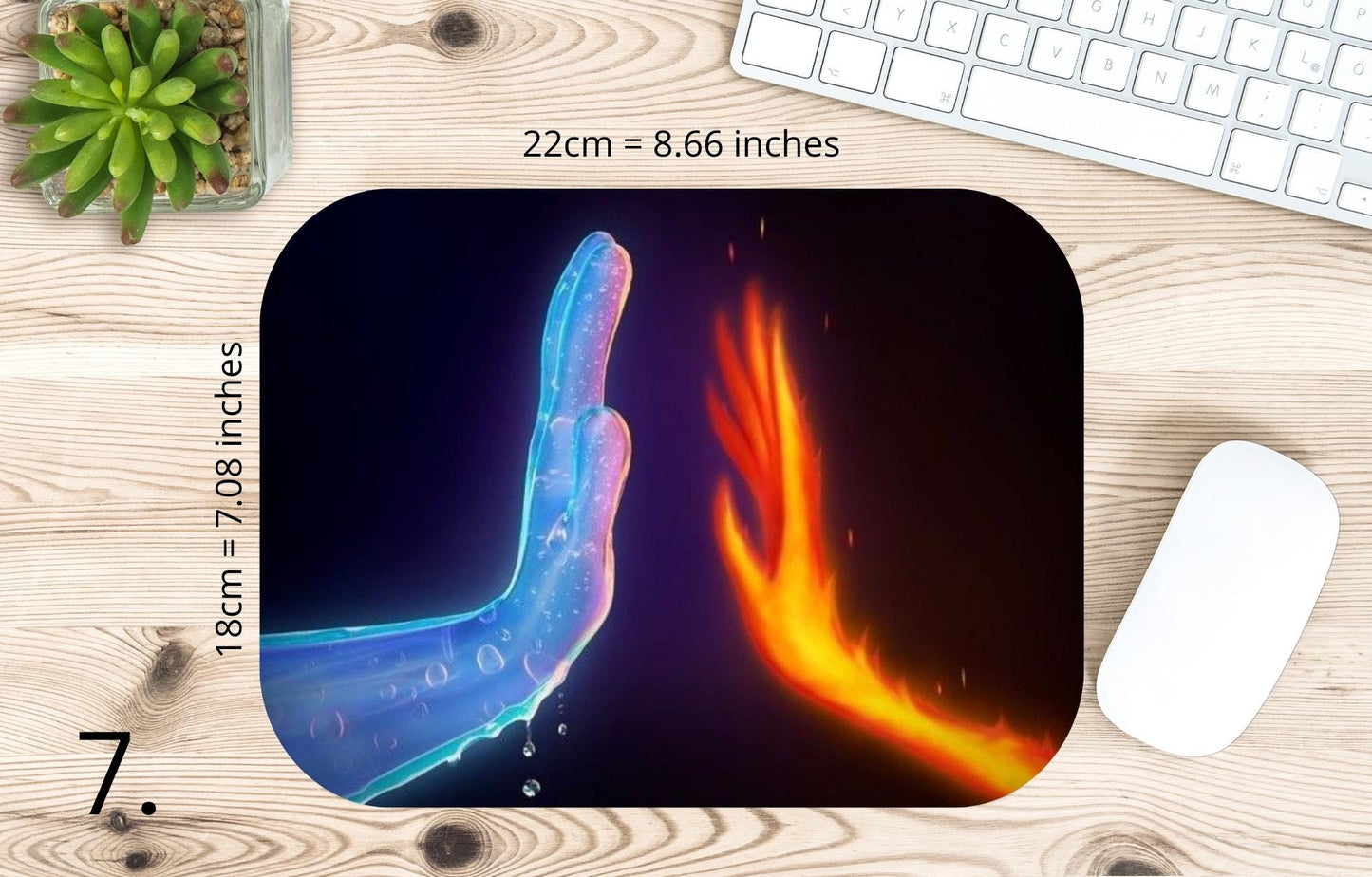 Elemental Mousepad - Ember and Wade