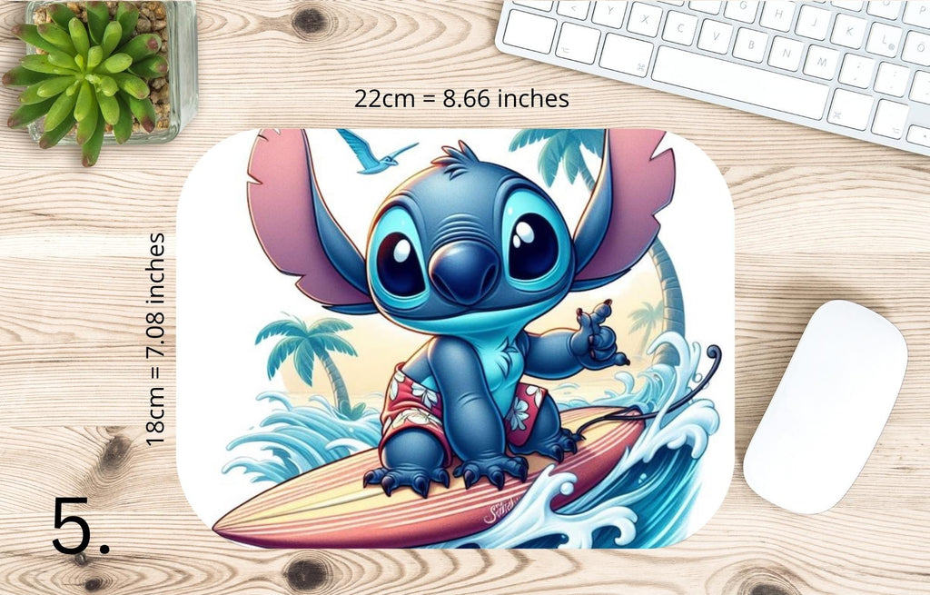 Lilo and Stitch, Disney Pack, Ohana  |  MAUSEPAD, Gaming Mouse Pad
