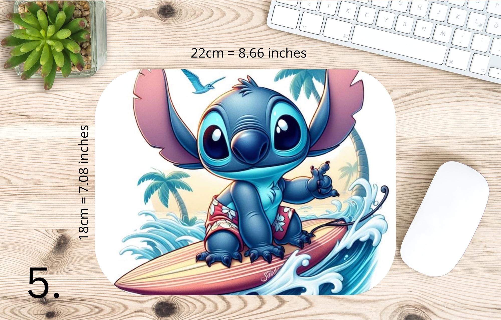 Lilo and Stitch, Disney Pack, Ohana  |  MAUSEPAD, Gaming Mouse Pad