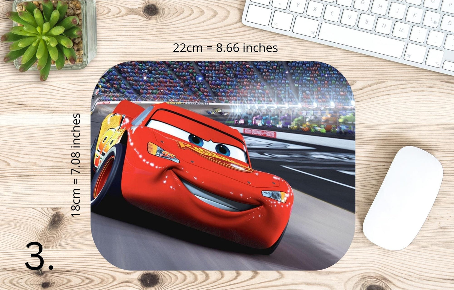 Mouse Pad Cars – Lightning McQueen, Disney animation