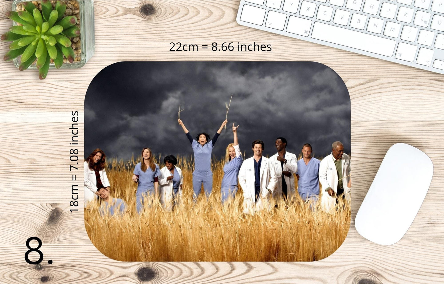 Grey's Anatomy Mouse Pad - Medical Series