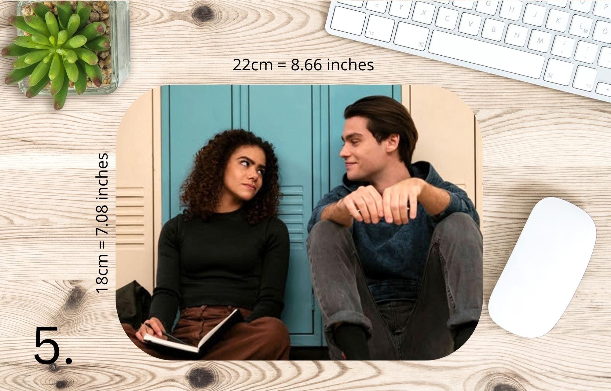 Ginny & Georgia, Georgia Miller, Ginny Miller, Marcus Baker, Maxine Baker, Zion Miller, Abby Littman, Netflix  | MAUSEPAD, Gaming Mouse Pad