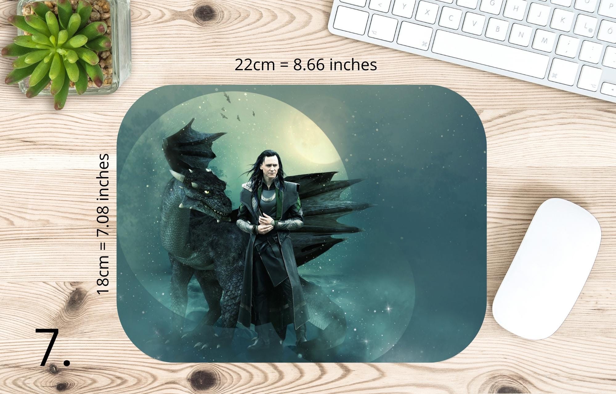 Loki, Avengers, Thor, Asgard, Jade   | MAUSEPAD, Gaming Mouse Pad