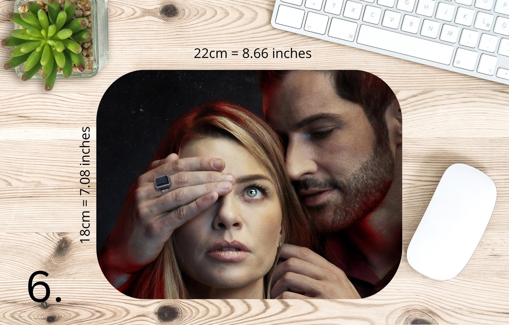 Lucifer, Chloe Decker, Mazikeen, Amenadiel, Dr Linda, Ella Lopez, netflixseries | MAUSEPAD, Gaming Mouse Pad