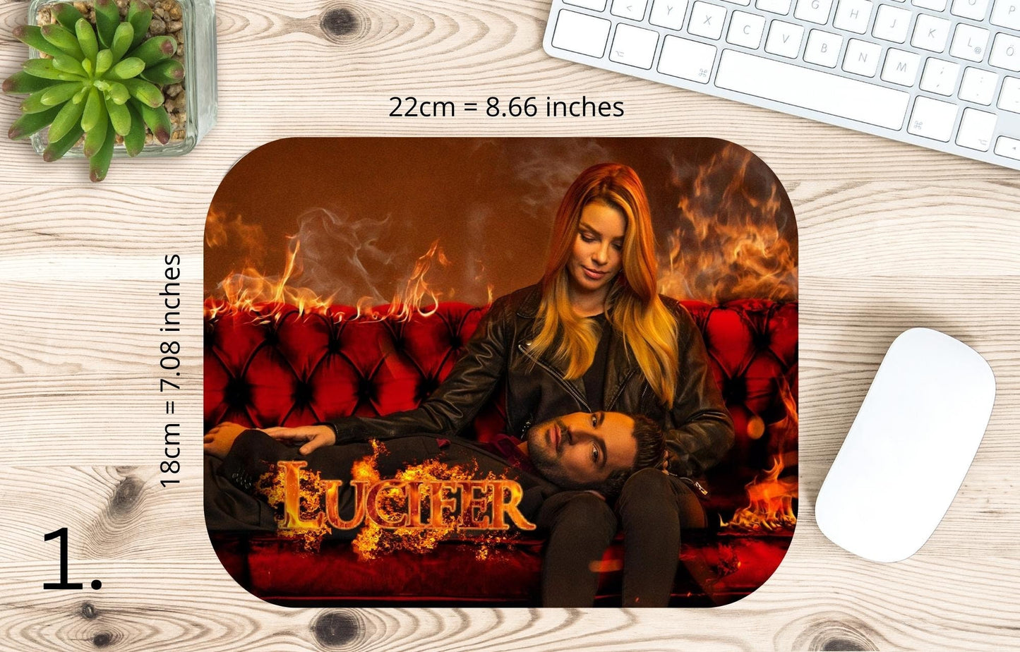 Lucifer Mousepad / Lucifer – Netflix Fantasy Series