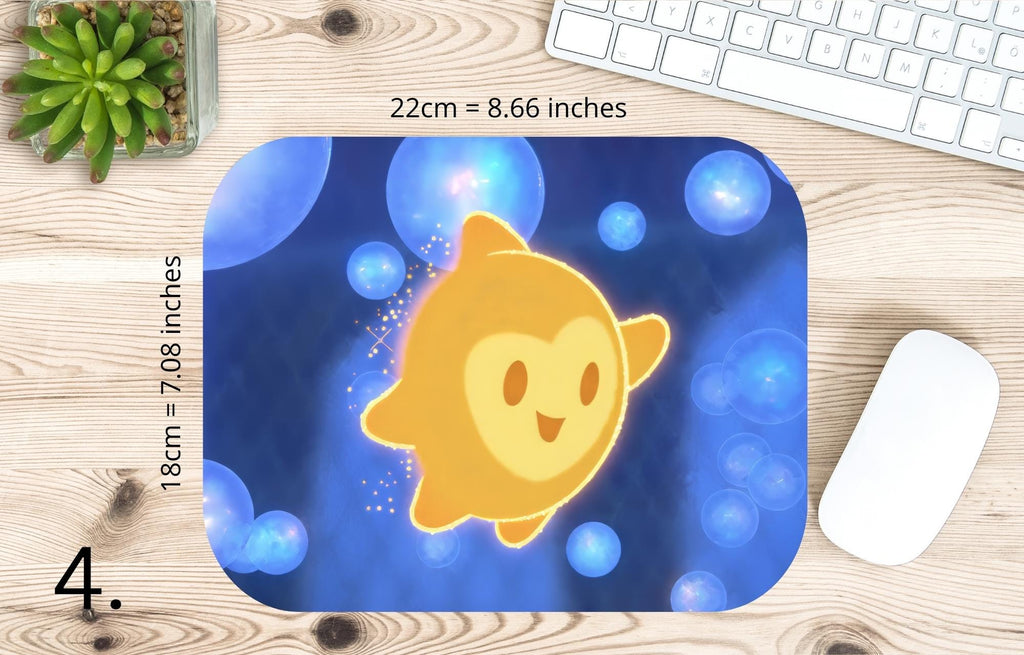 Wish, Disney Pack, Asha, Valentino  | MAUSEPAD, Gaming Mouse Pad