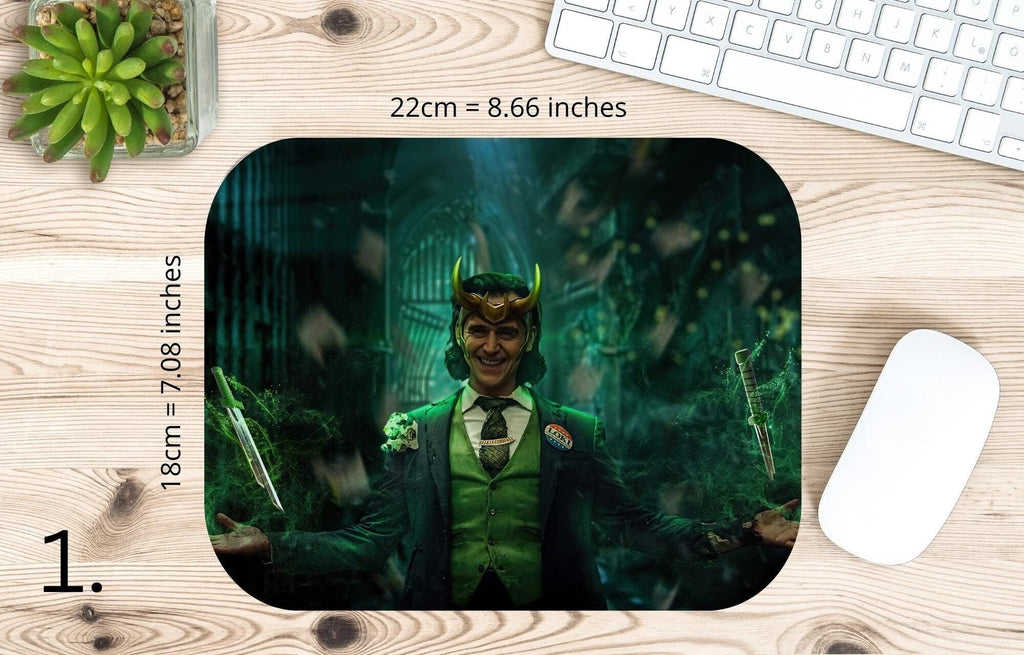 Loki, Avengers, Thor, Asgard, Jade   | MAUSEPAD, Gaming Mouse Pad