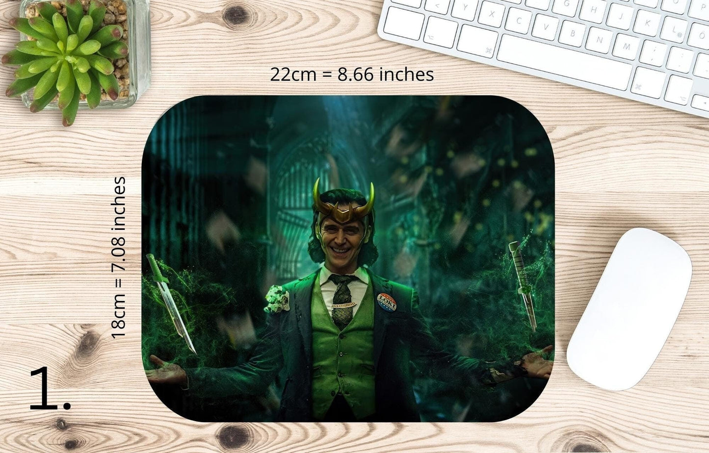 Podkładka pod mysz Loki / Loki – Asgard, serial Marvel