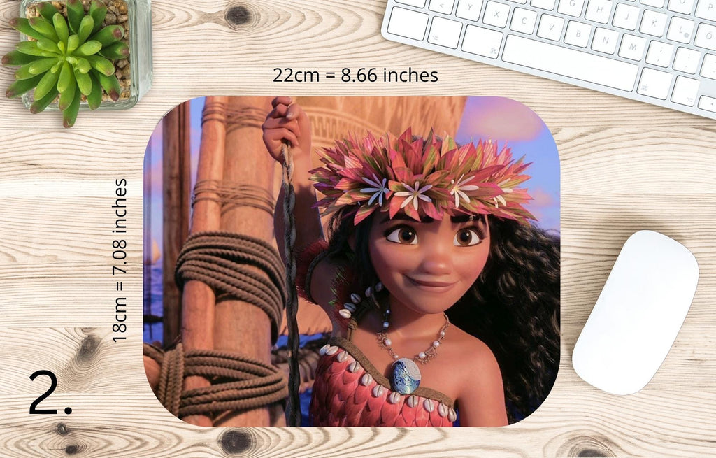 Moana, Vaiana, Maui, Disney Pack  | MAUSEPAD, Gaming Mouse Pad