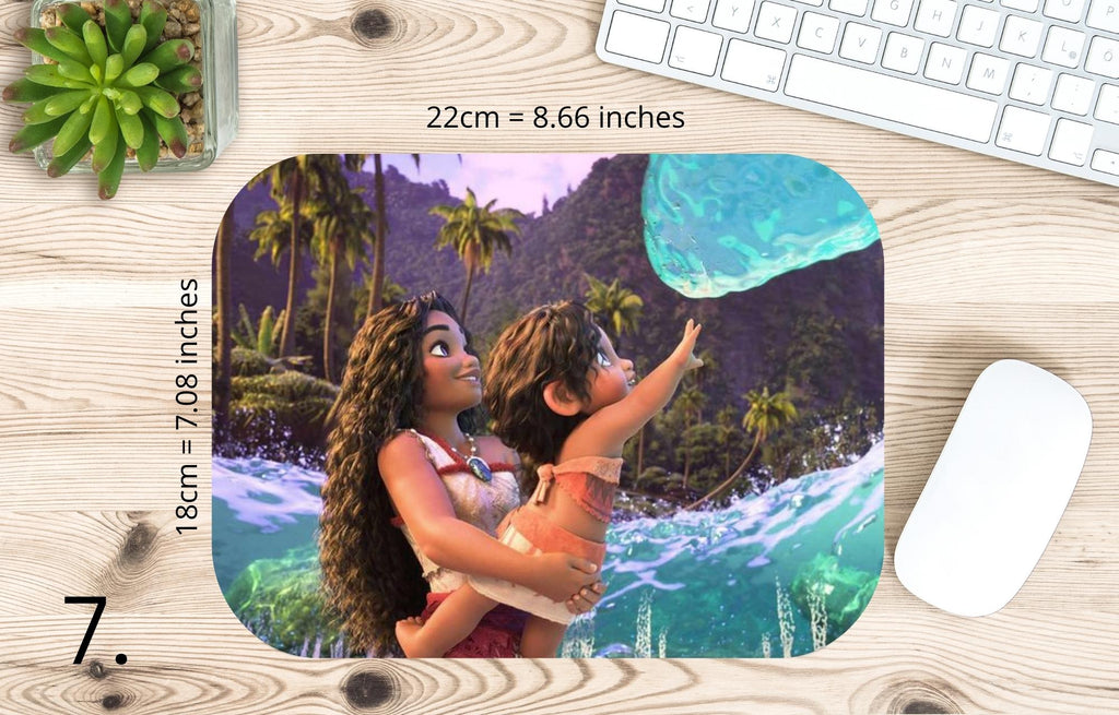 Moana, Vaiana, Maui, Disney Pack  | MAUSEPAD, Gaming Mouse Pad