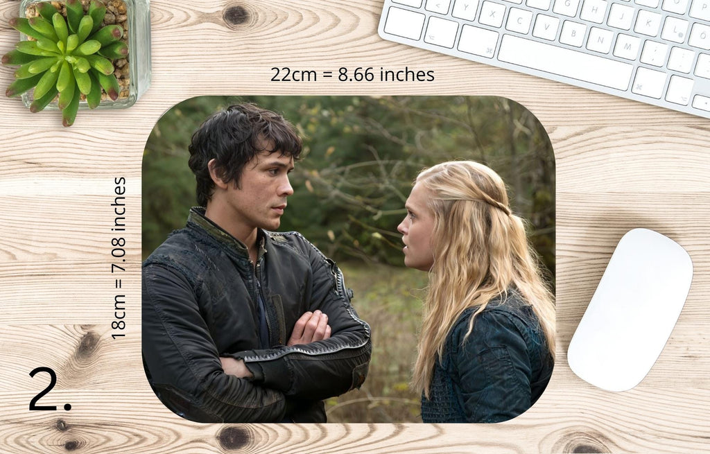 The 100, Clarke Griffin, Lexa, Bellamy Blake, Lexakomtrikru, Octavia Blake, Bellarke, Heda, Wanheda | MAUSEPAD, Gaming Mouse Pad