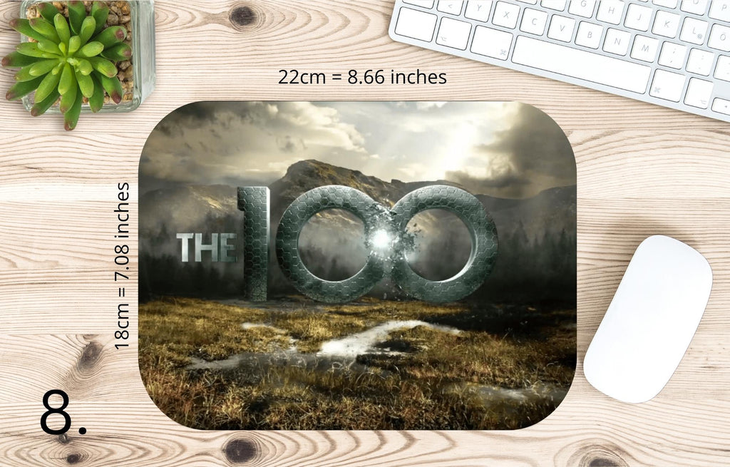 The 100, Clarke Griffin, Lexa, Bellamy Blake, Lexakomtrikru, Octavia Blake, Bellarke, Heda, Wanheda | MAUSEPAD, Gaming Mouse Pad