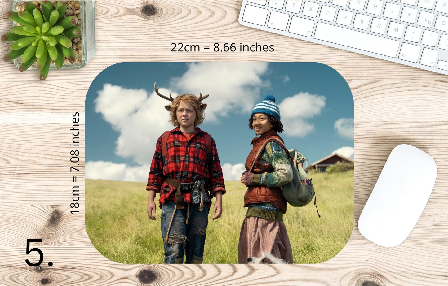 Podkładka pod mysz Sweet Tooth / Sweet Tooth – serial Netflix, Gus